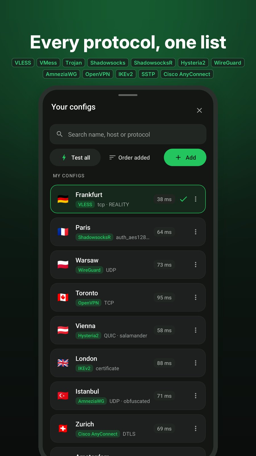 XGo VPN screenshot 1